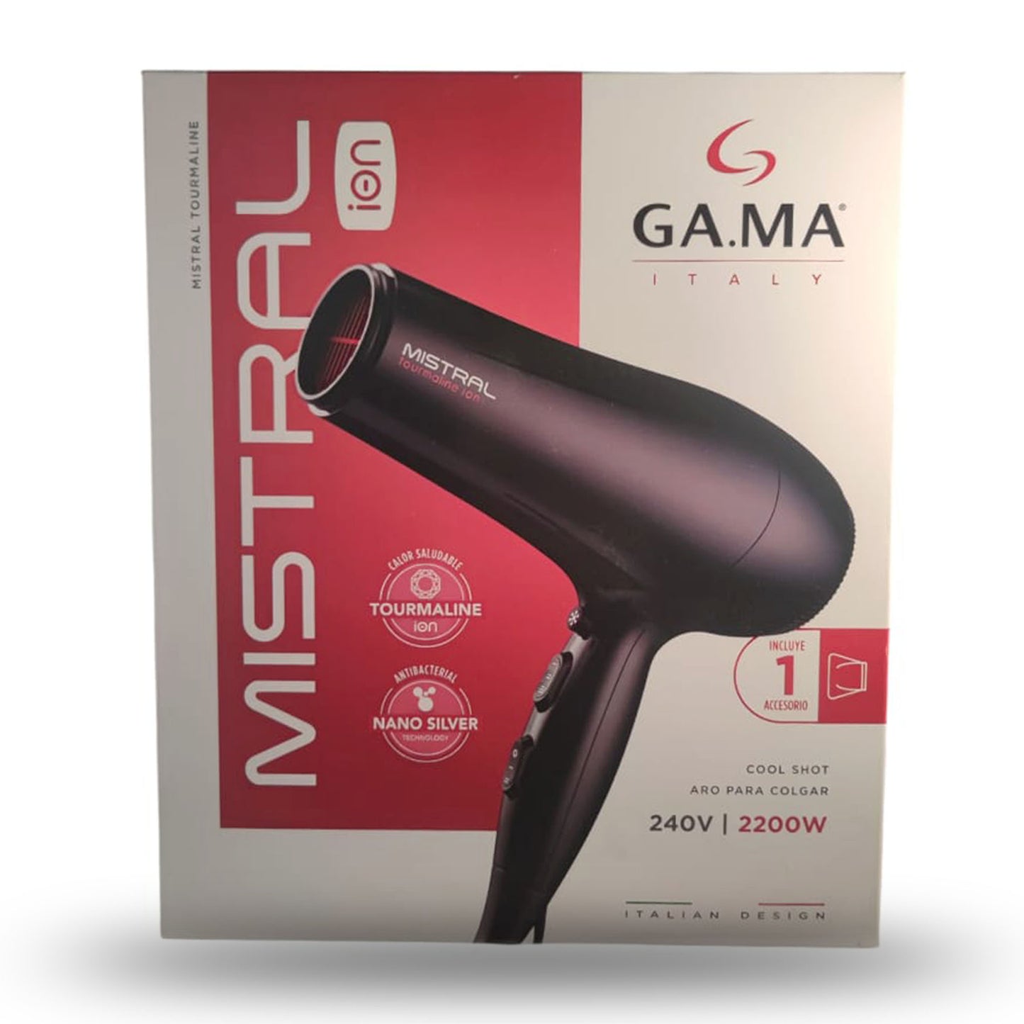 Gama Secador Pelo Mistral Tourmaline