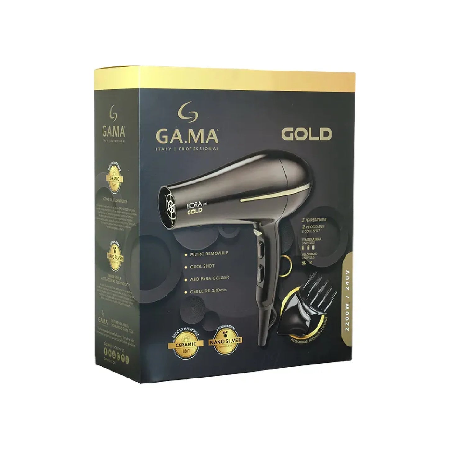 Gama Secador De Pelo Bora Gold
