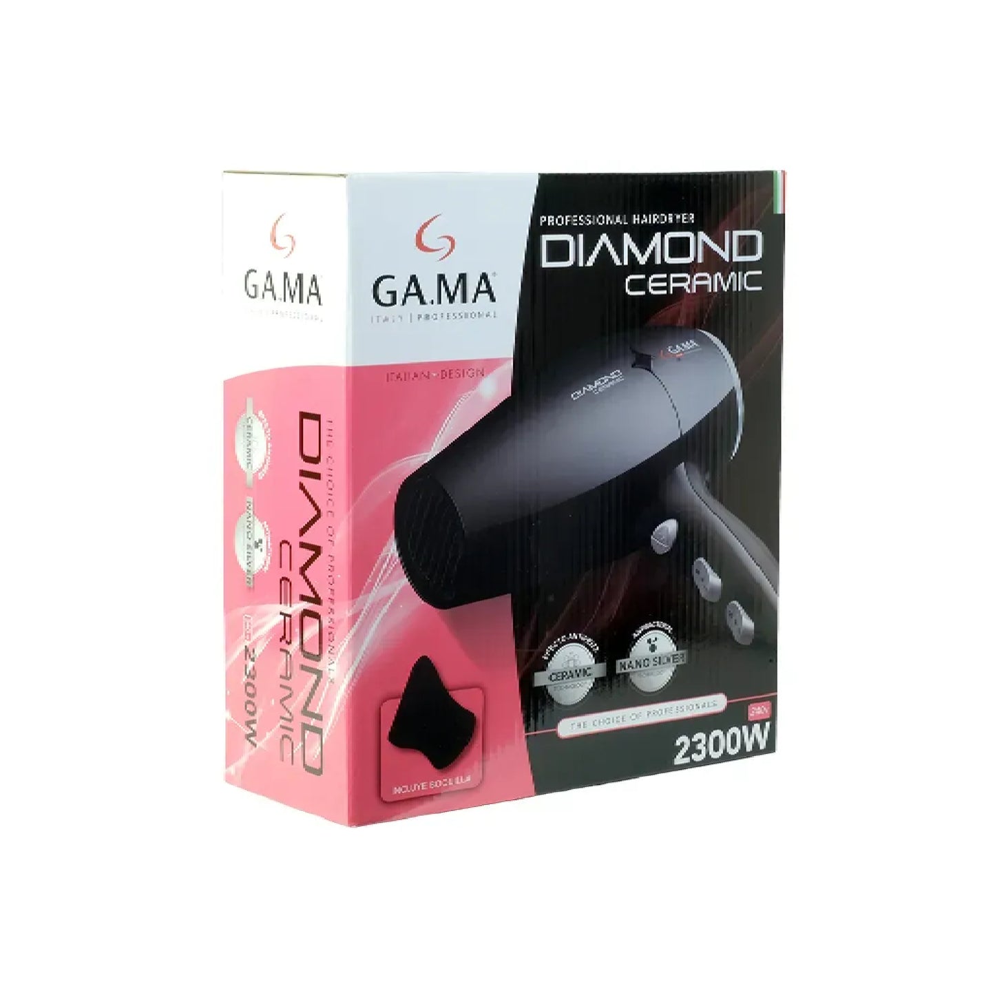 Gama Secador De Pelo Diamond Ceramic Black