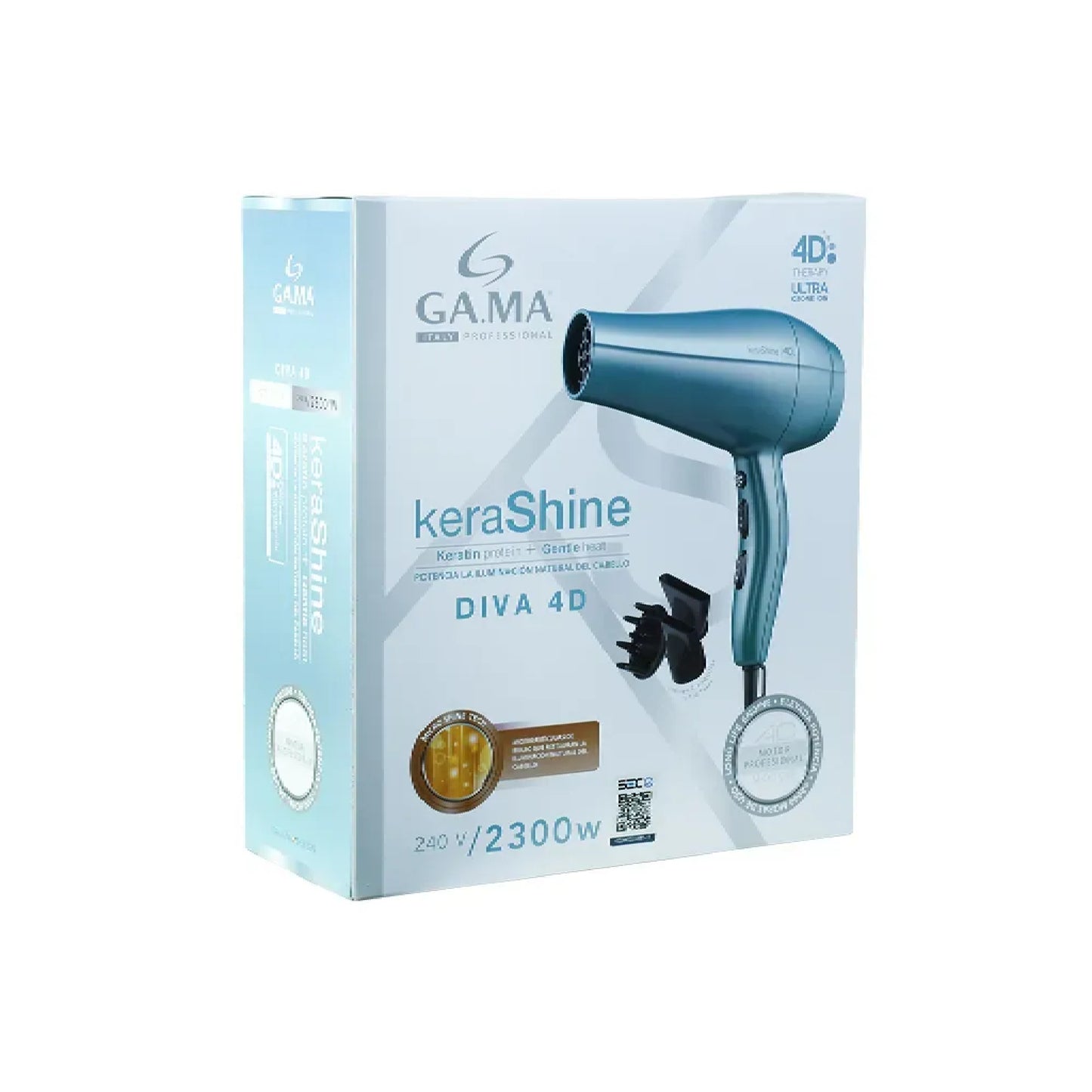 Gama Secador De Pelo Diva 4D Kera-Shine