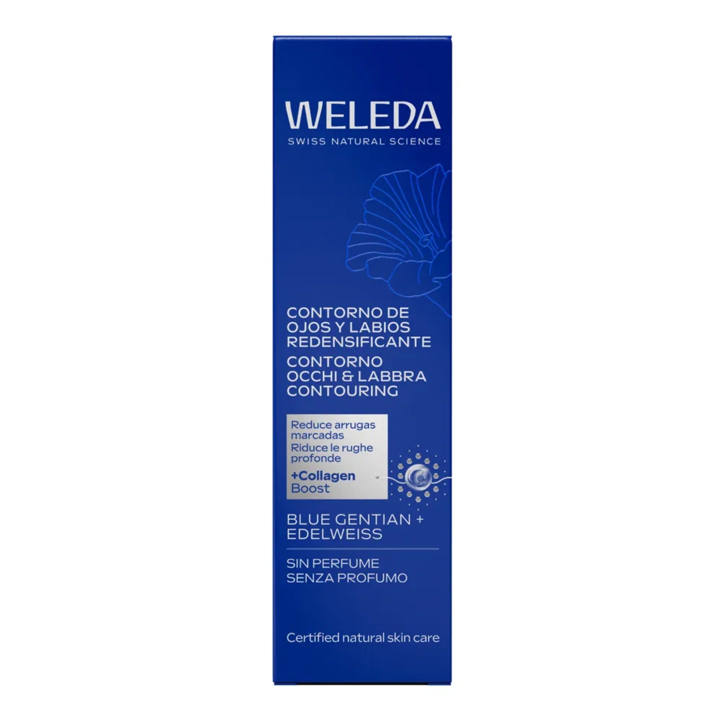 Weleda Contorno De Ojos Y Labios Redensificante De Genciana Azul y Edelweiss 10ML
