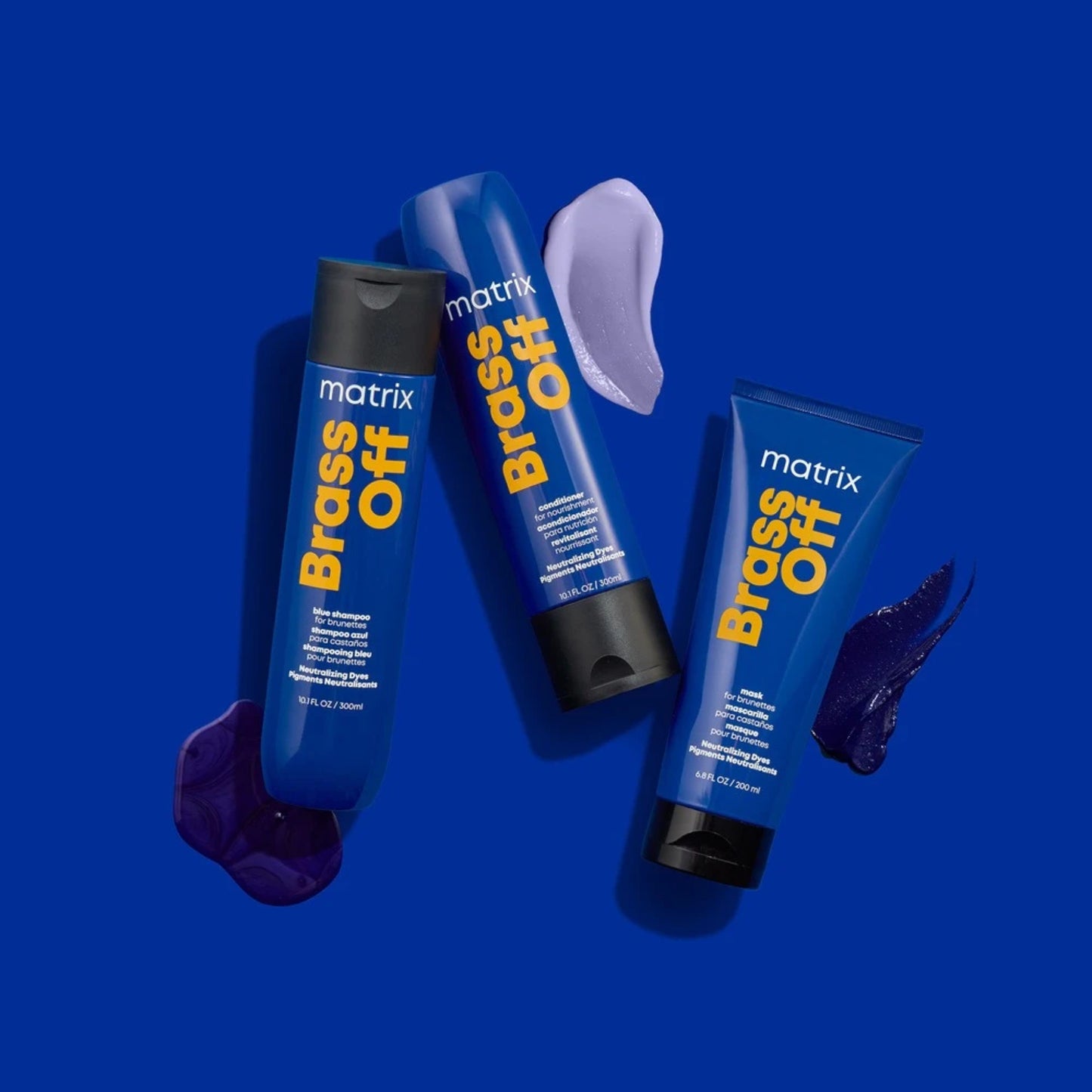 Matrix Brass Off Shampoo Matizador 300 ML