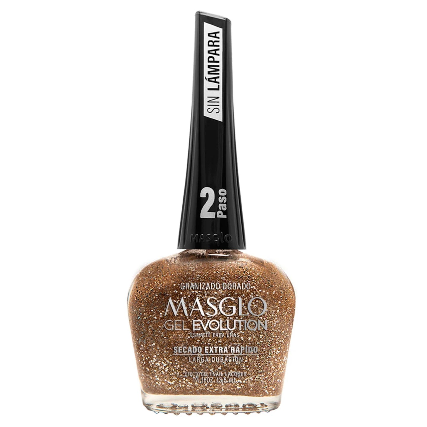 Masglo Esmalte Uñas Gel Evolution - Granizo Dorado