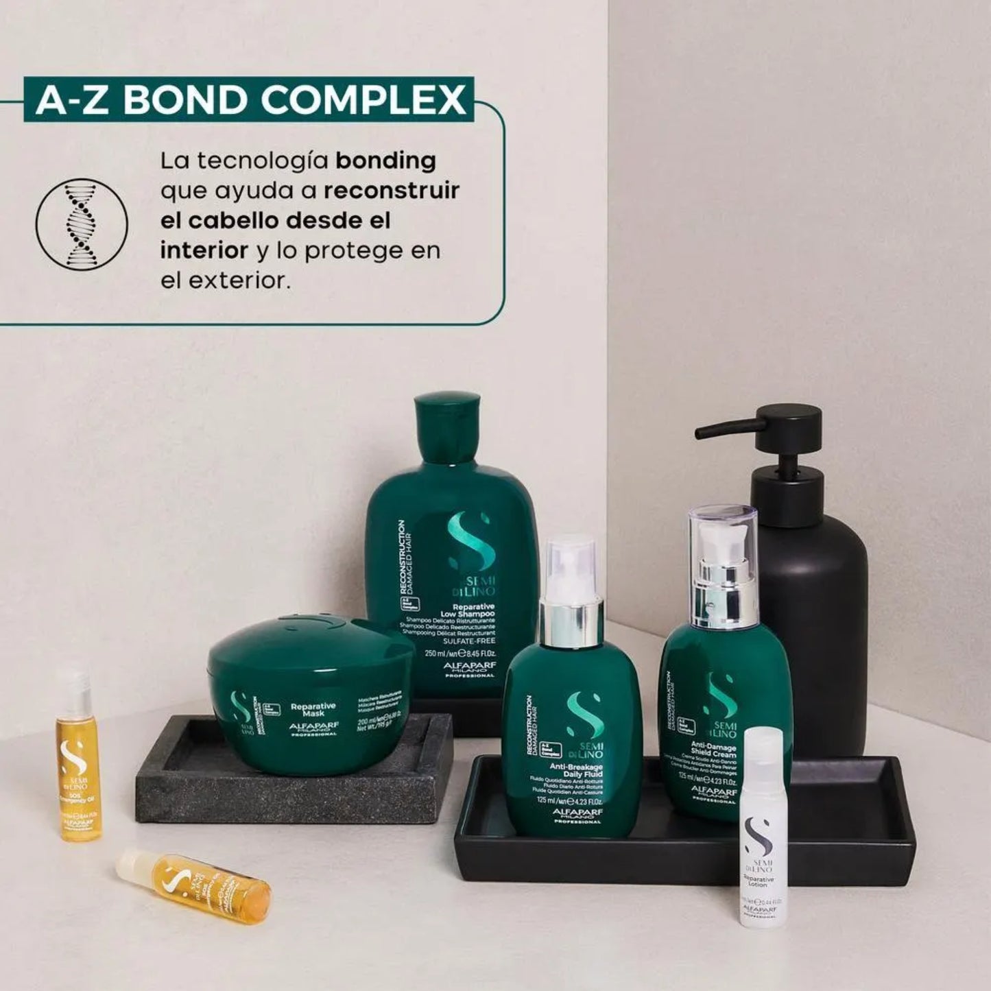 Alfaparf Semi Di Lino Reconstruction Ampolla Sos Emergency Oil - 13ML
