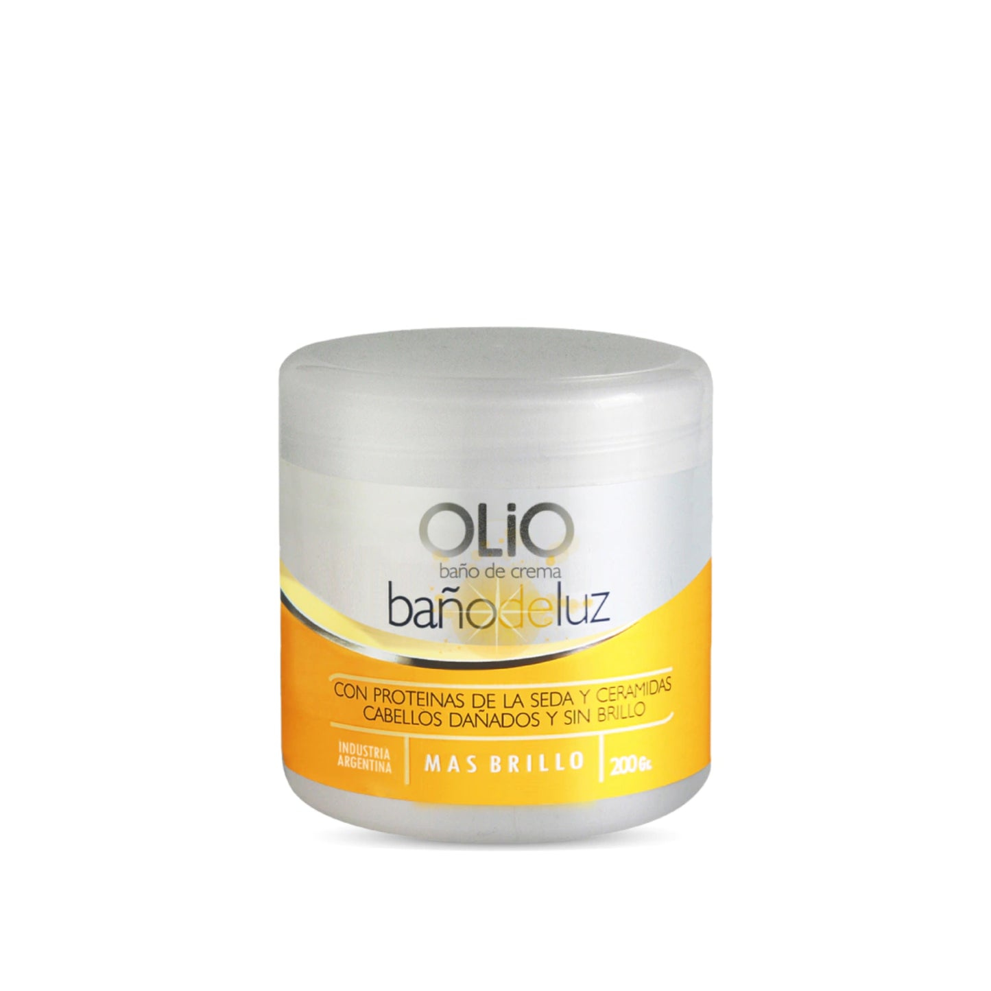 Olio Máscara Tratamiento Baño De Luz - 200Gr
