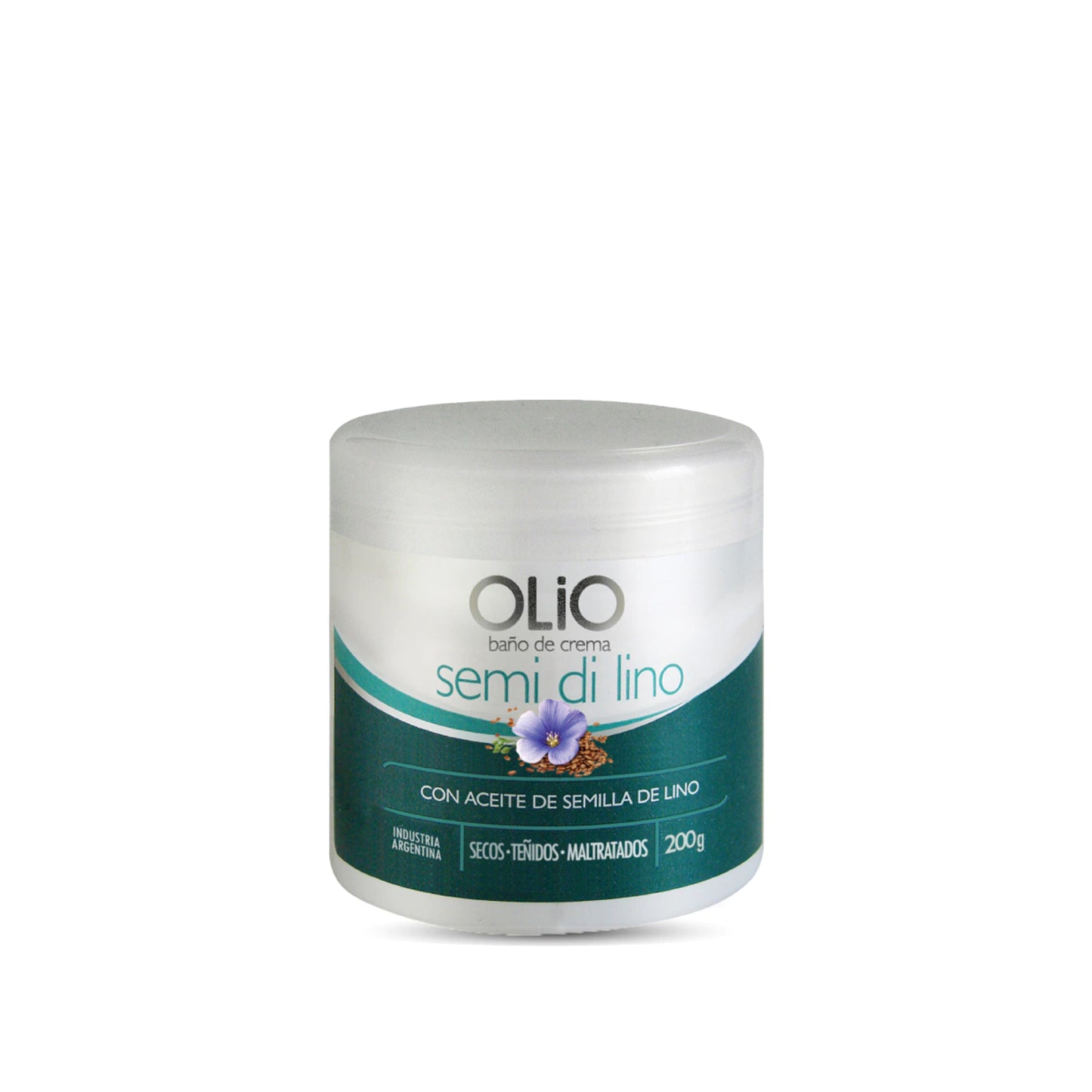 Olio Máscara Tratamiento Semi Di Lino - 200Gr
