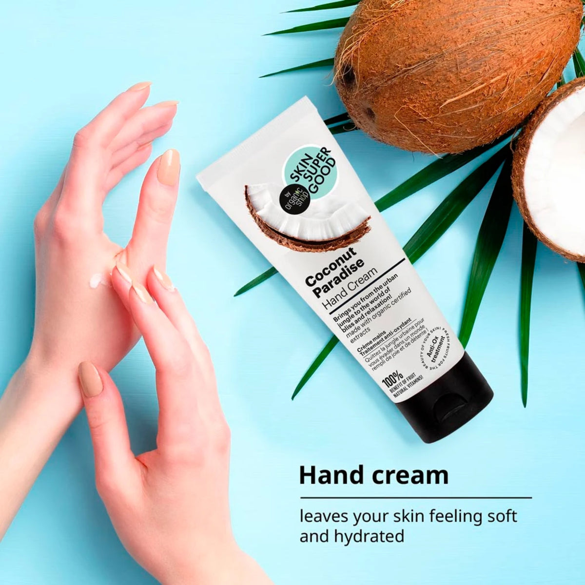 Organic Shop Crema De Manos Coco Paradise Antioxidante - 75 ML
