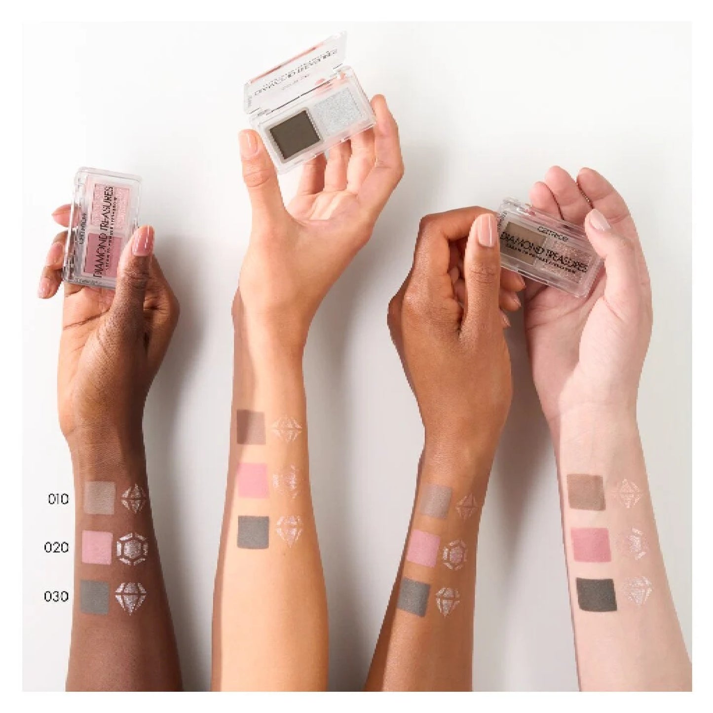 Catrice Paleta Sombras De Ojos Diamond Tresures Cream To Powder 020 - Fairy Dust