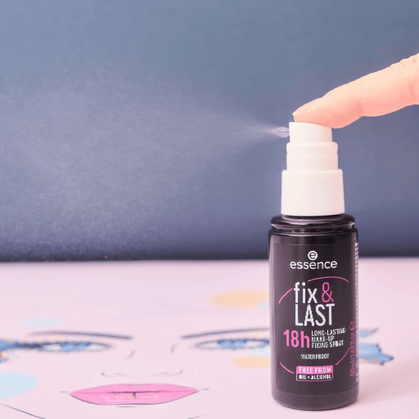 Essence Spray Fijador De Maquillaje Fix & Last 18H Long Lasting