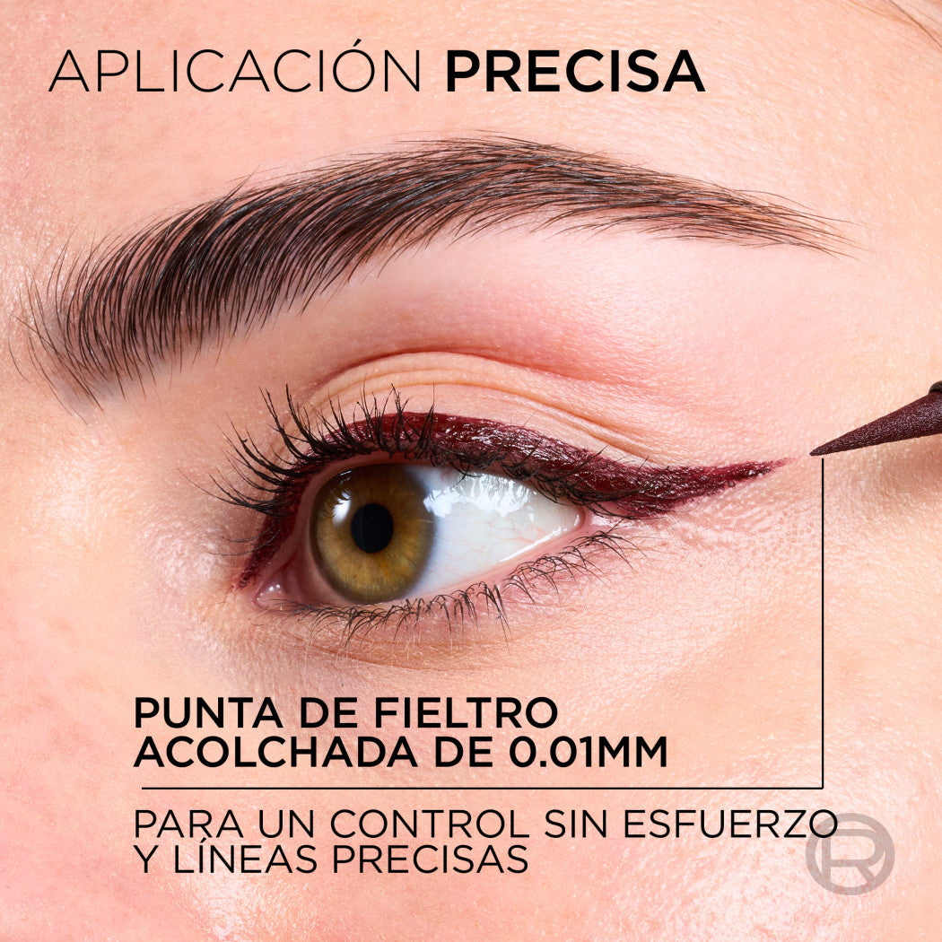 L'oreal Delineador Ojos Plumon Huate Precision Bordeaux Cashmere