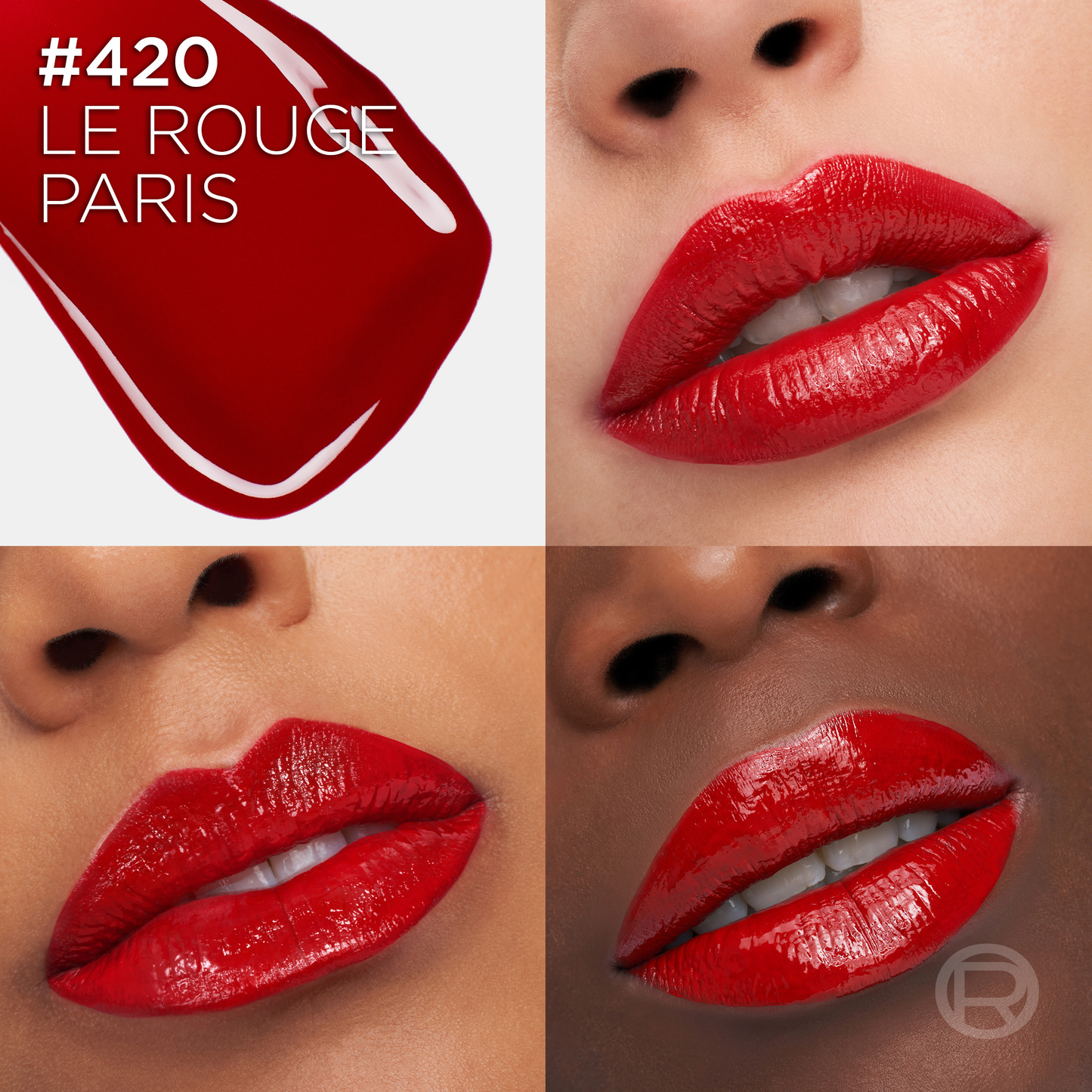Loreal Labial Infallible Laque 420 Le Rouge Paris
