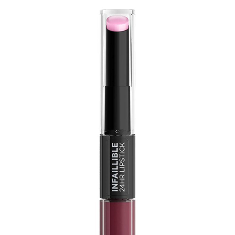 Loreal Labial Infallible 24 Horas 2 Step 215 Wine O'Clock
