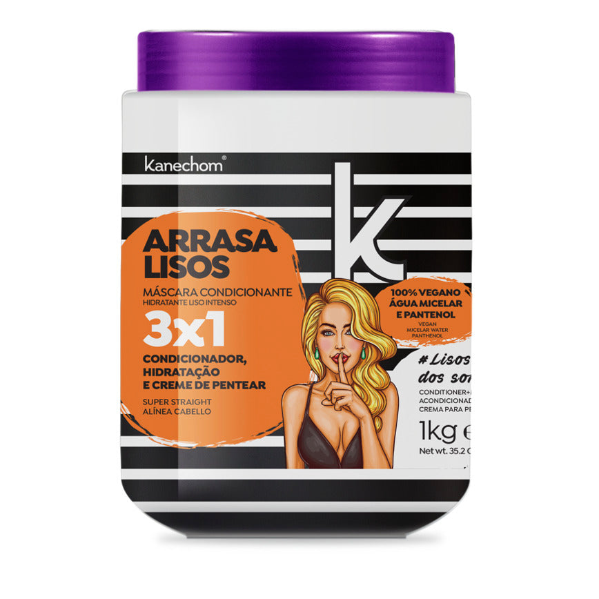 Kanechom Mascara Capilar 3 en 1 Arrasa Lisos 1Kg