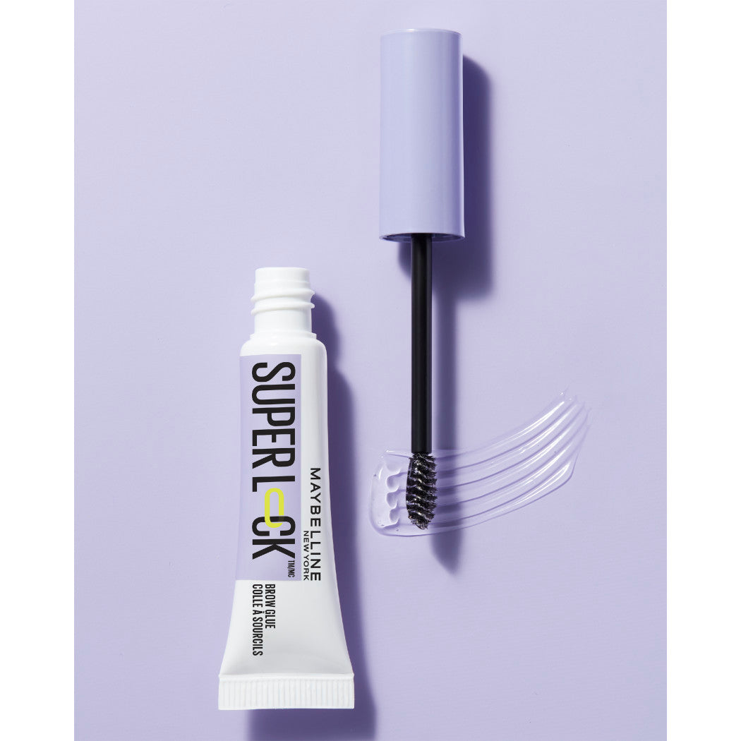 Maybelline Super Lock Brow Glue Gel Fijador Cejas Transparente