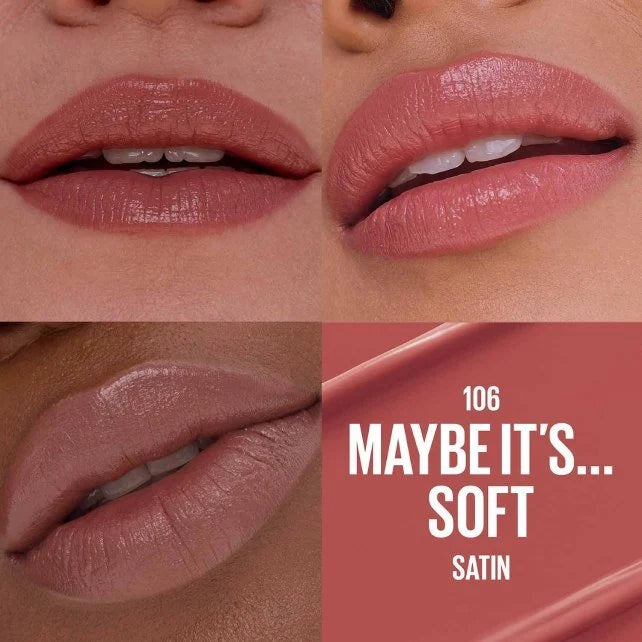 Maybelline Labial Serum Satin N°106 Maybe Soft