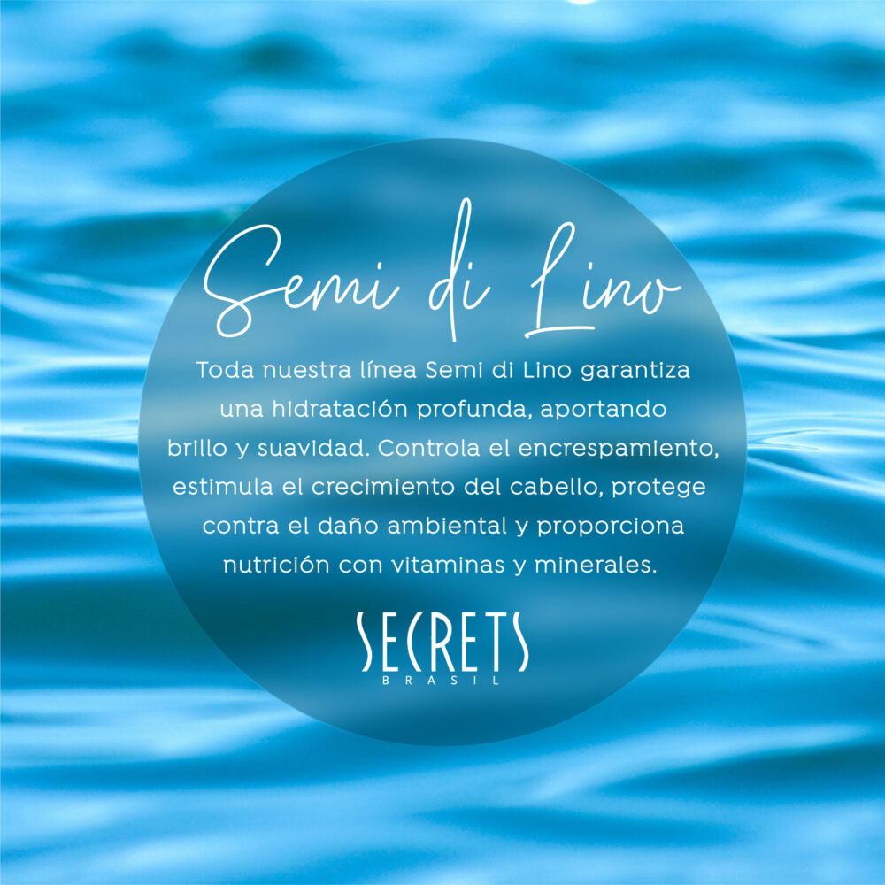 Secret Brasil Shampoo Semi de Lino 800Ml