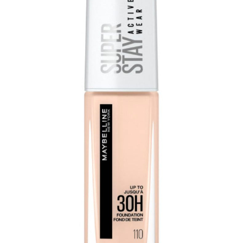 Maybelline Base Superstay 30 Horas Alta Cobertura 110 Porcelain