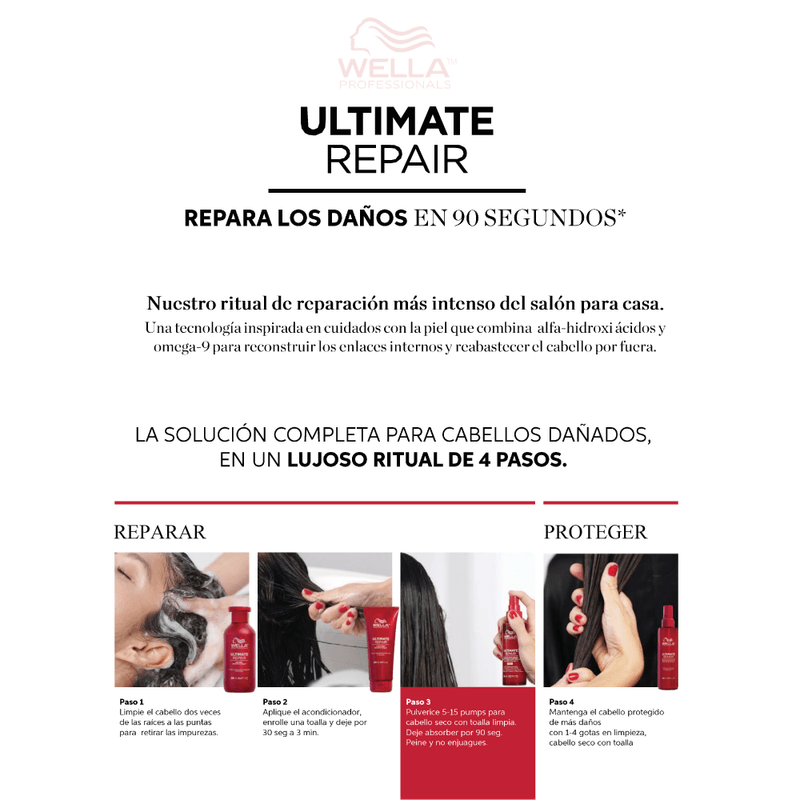 Wella Ultimate Repair Miracle Hair Rescue Paso 3 30Ml