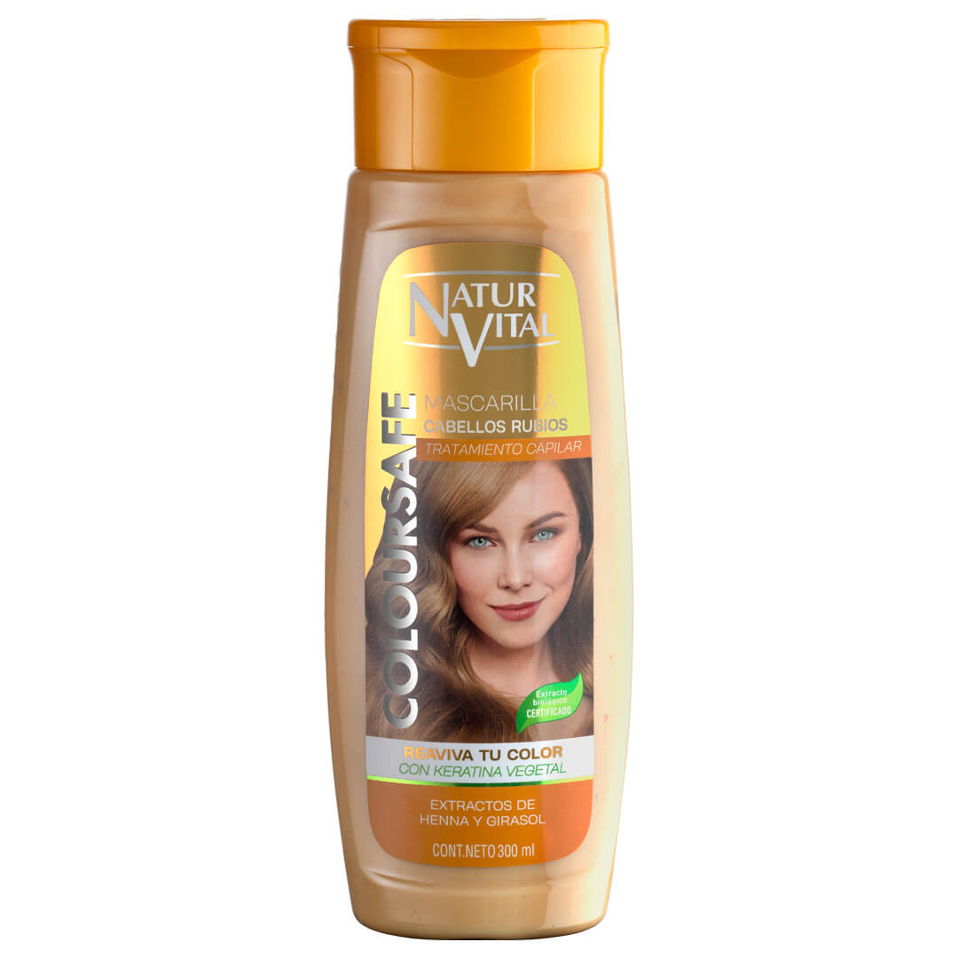 NATUR VITAL MASCARILLA CABELLOS RUBIOS 300 ML