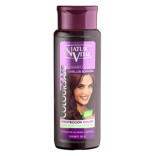 NATUR VITAL SHAMPOO BORGOÑA 300 ML