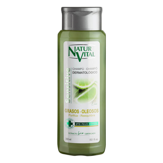 NATUR VITAL SH. SENSITIVE  CABELLO GRASO 300 ML