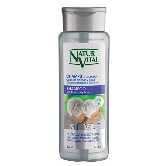 NATUR VITAL SHAMPOO SILVER 300 ML