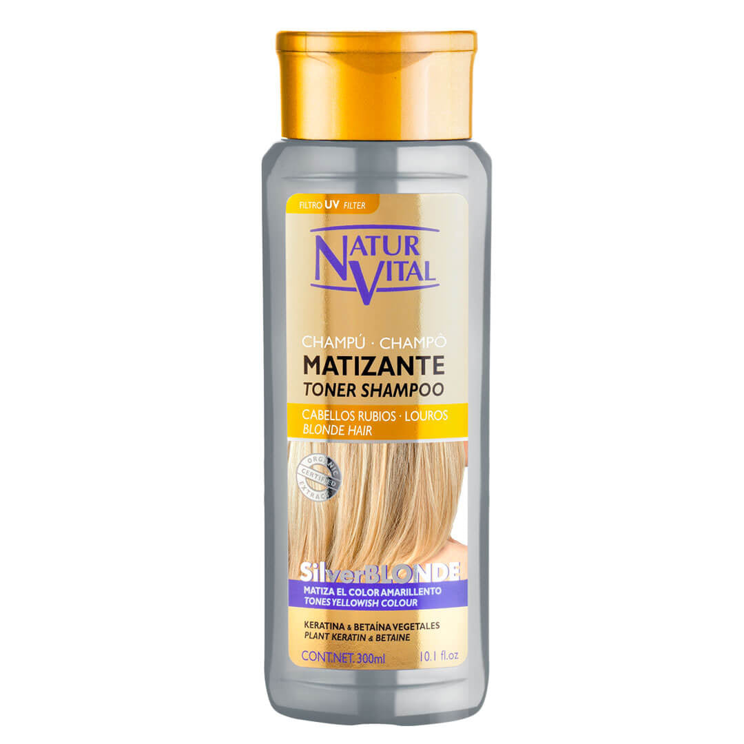 NATUR VITAL SHAMPOO SILVER BLONDE 300 ML