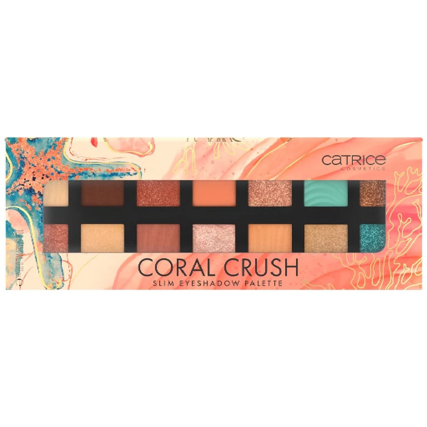 Catrice Paleta De Sombras De Ojos Slim Coral Crush