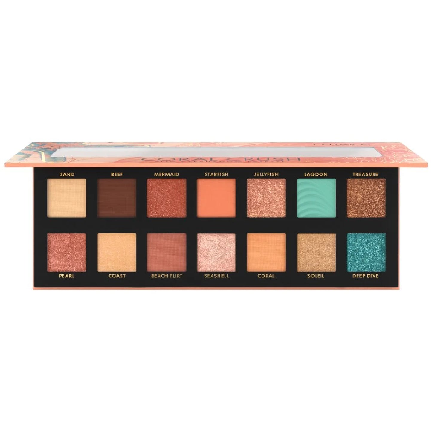 Catrice Paleta De Sombras De Ojos Slim Coral Crush