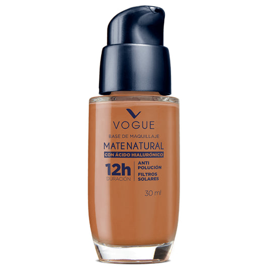Vogue Base Líquida Mate Natural - Canela