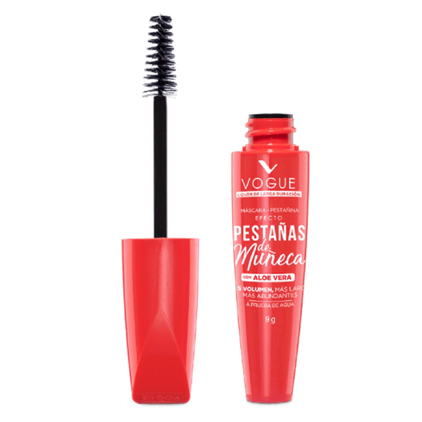 Vogue Máscara De Pestañas A Prueba De Agua - Efecto Pestañas De Muñeca
