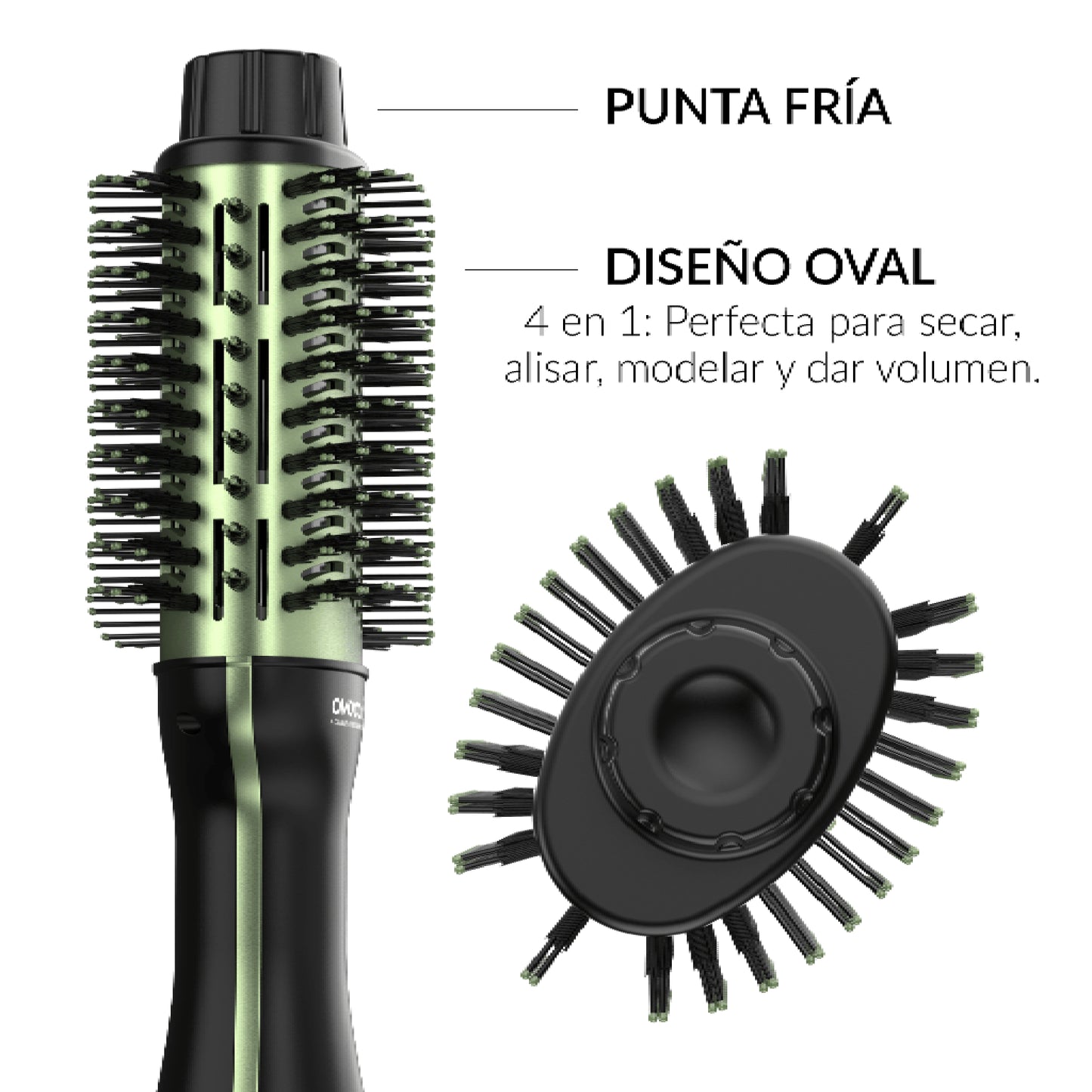 Gama Cepillo Electrico Modelador Avocado Power Brush 3D