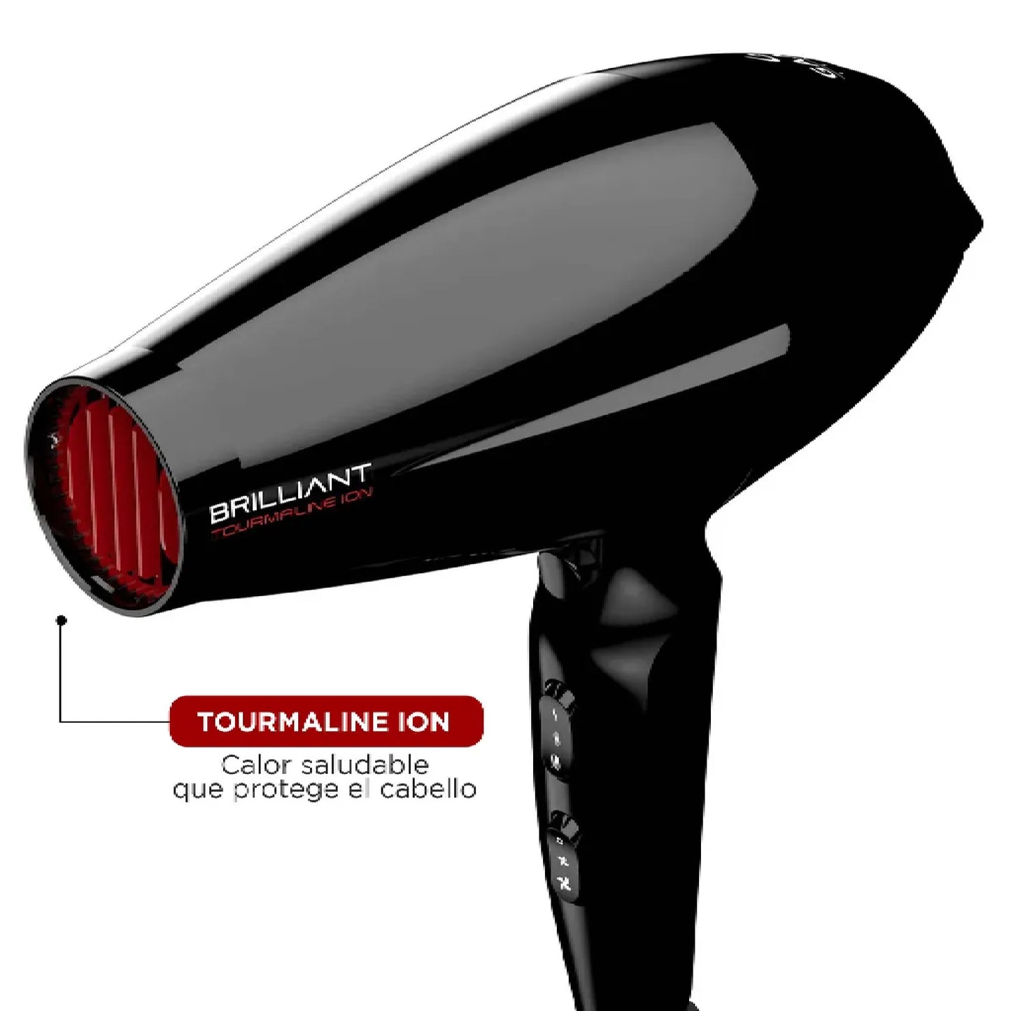 Gama Secador De Pelo Brilliant Tourmaline Ion