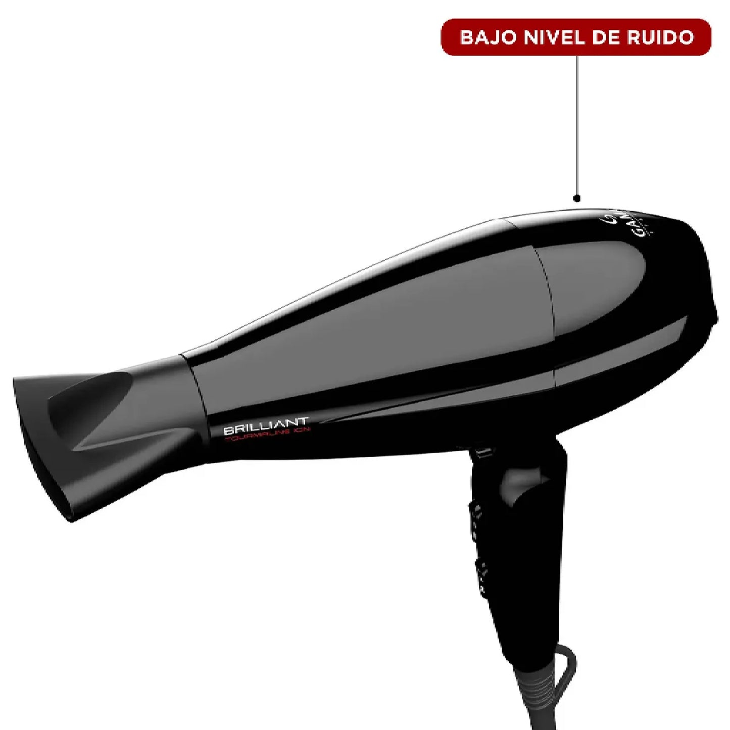 Gama Secador De Pelo Brilliant Tourmaline Ion