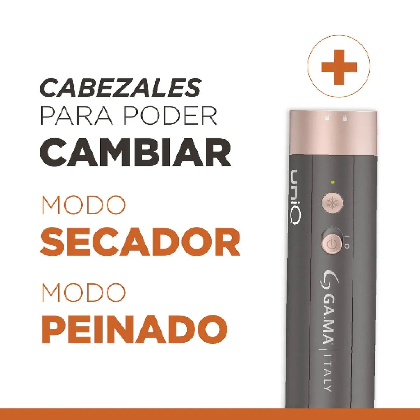 Gama Cepillo Secador Multistyler UniQ Vibrance 8 en 1
