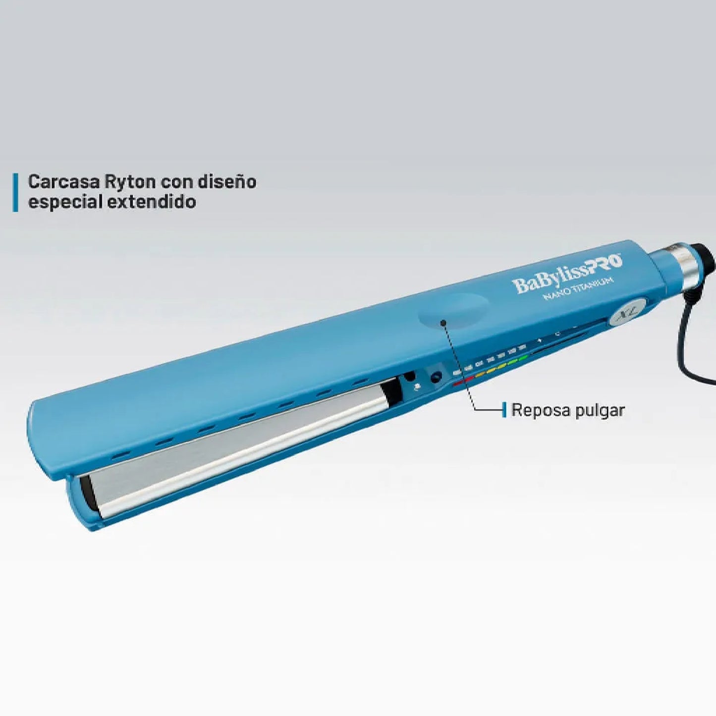 BabylissPro Plancha Alisadora Nano Titanium XL