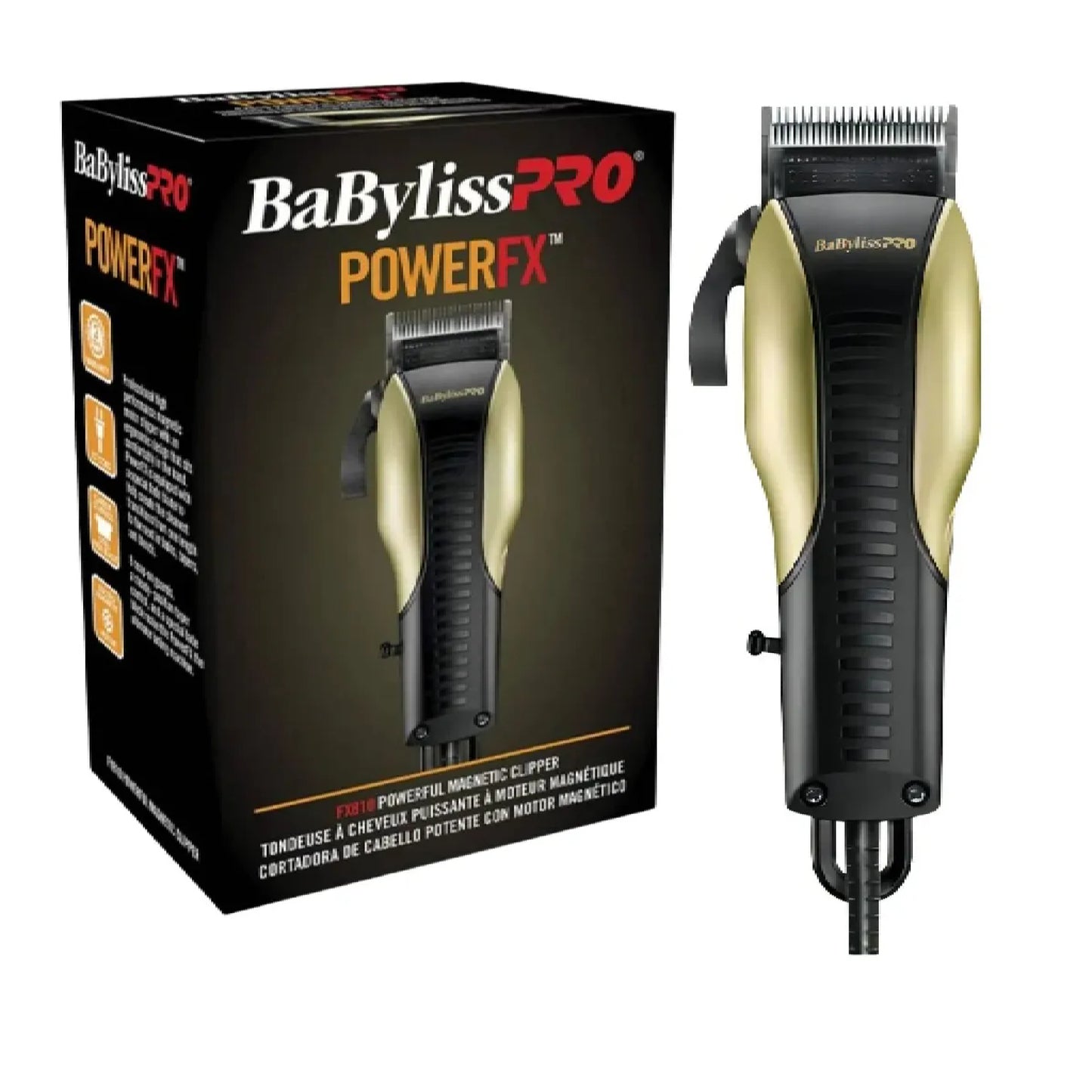 BabylissPro Máquina Cortapelo Power Fx Magnético B810UZ