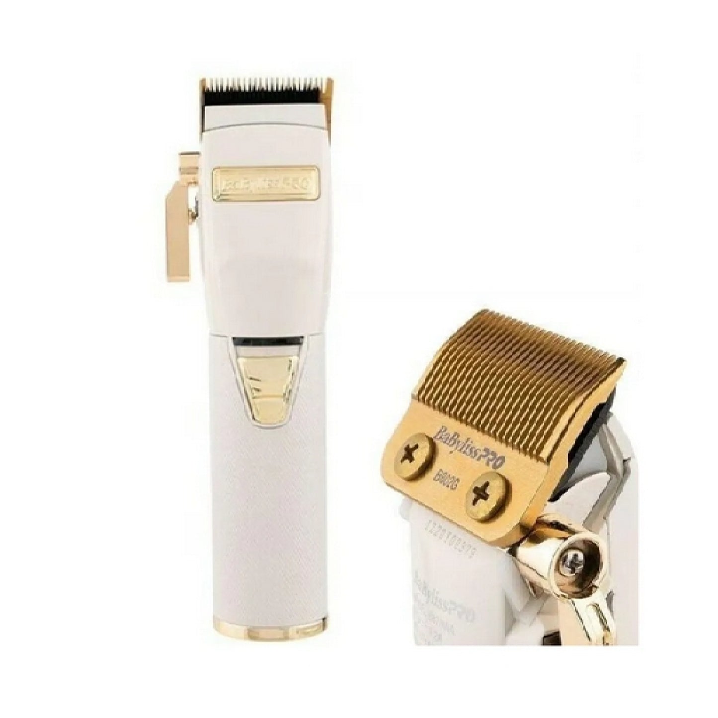 BabylissPro Máquina Cortapelo Clipper Blanco B870WUZ