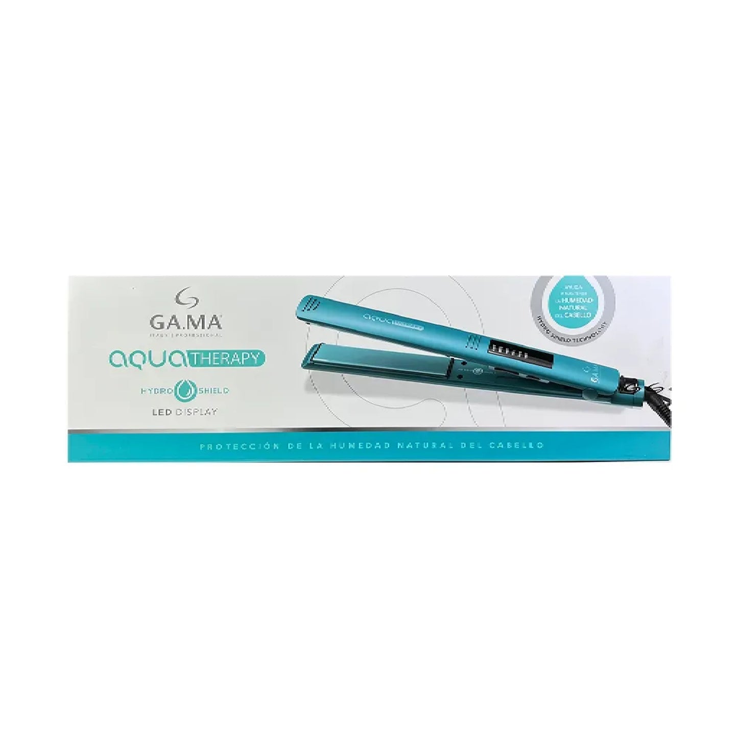 Gama Plancha Alisadora Elegance Led Aqua Therapy