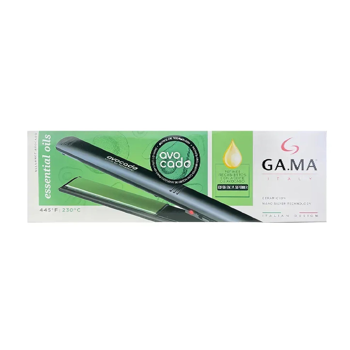 Gama Plancha Alisadora Elegance Avocado