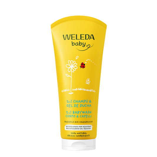 Weleda Baby Champú Y Gel De Ducha De Caléndula 200ML