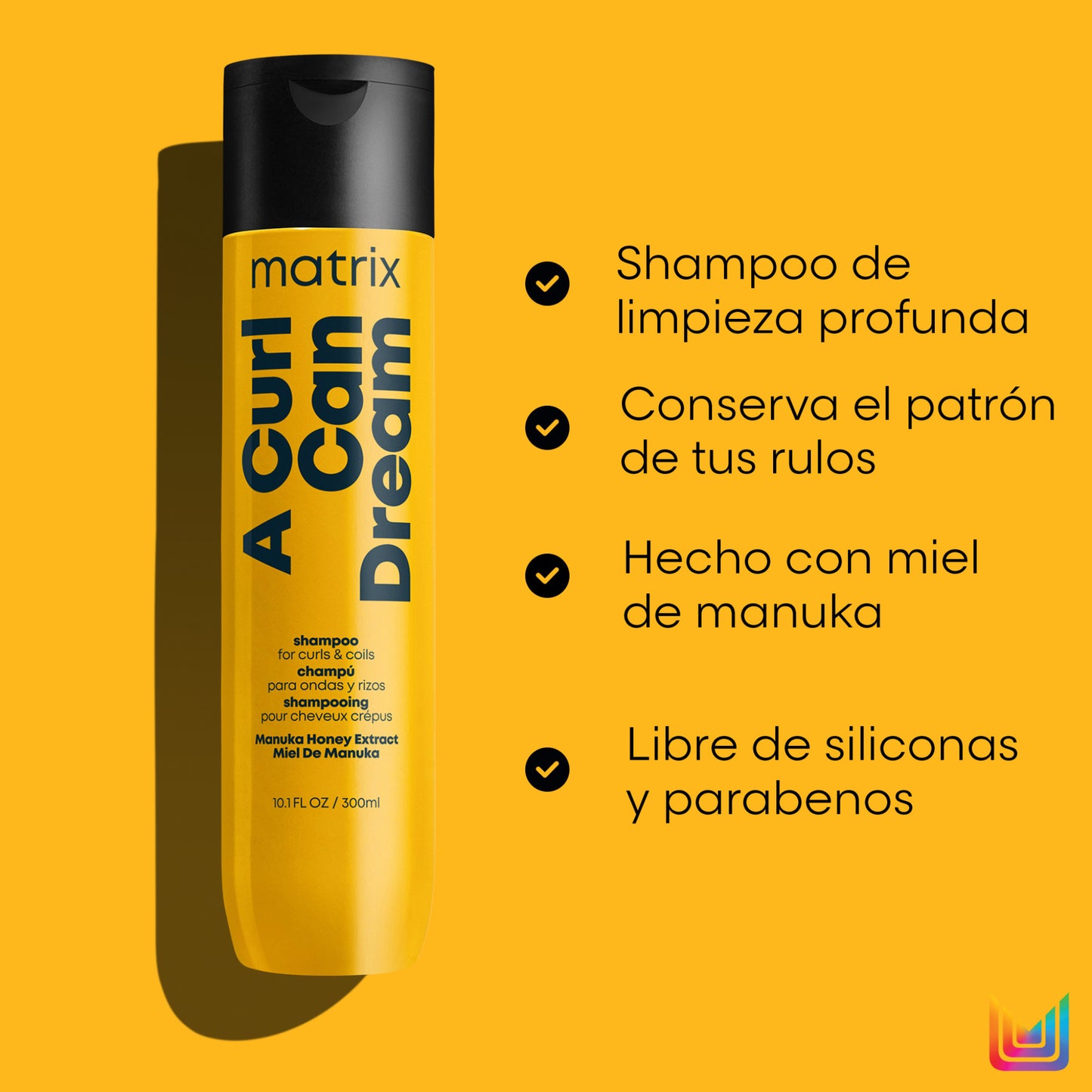 Matrix A Curl Can Dream Shampoo Hidratante Cabello Rizado 300 ML