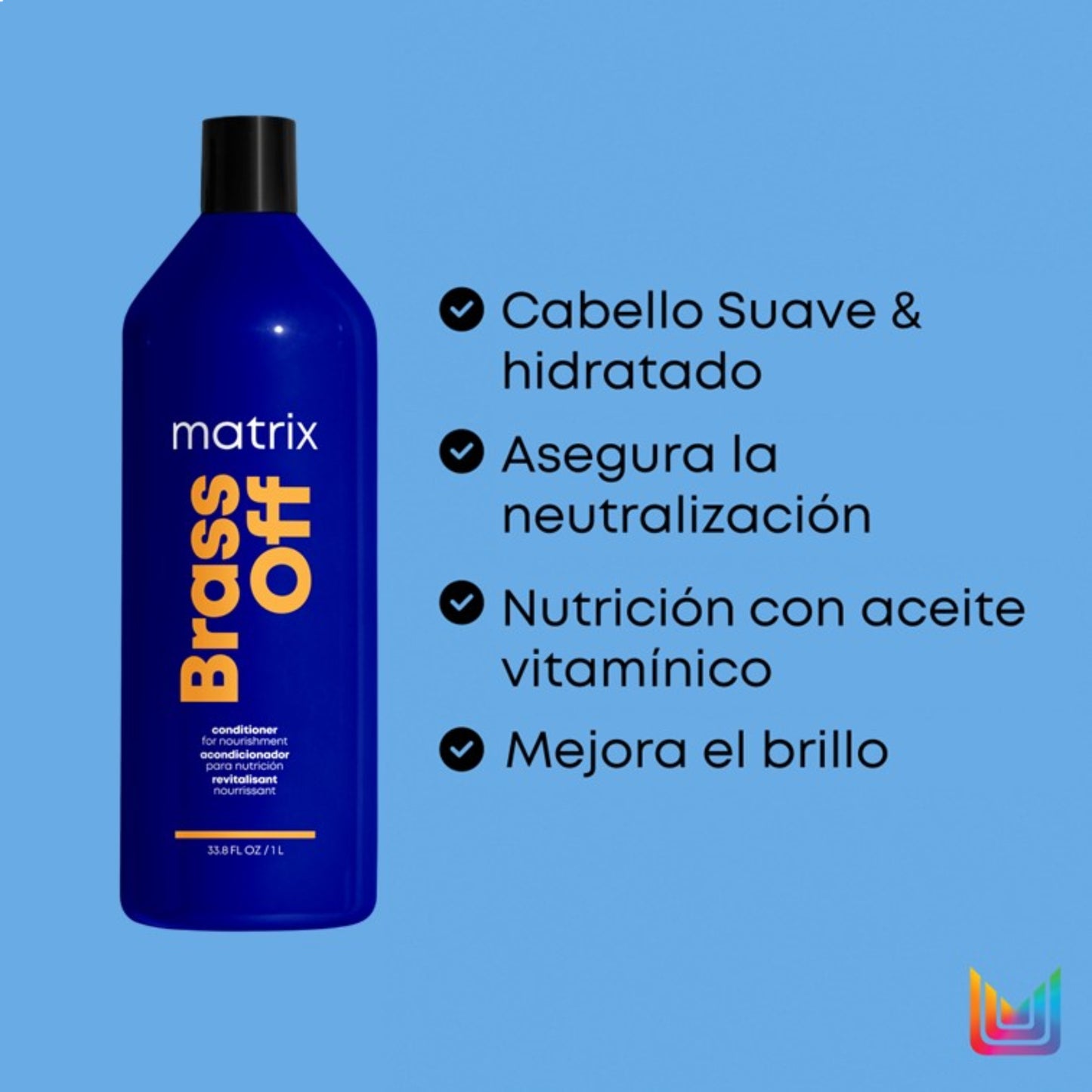 Matrix Brass Off Acondicionador 1 Litro