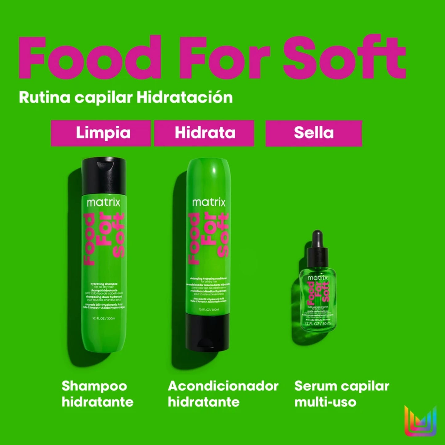 Matrix Food For Soft Shampoo Hidratante Cabello Seco 300 ML