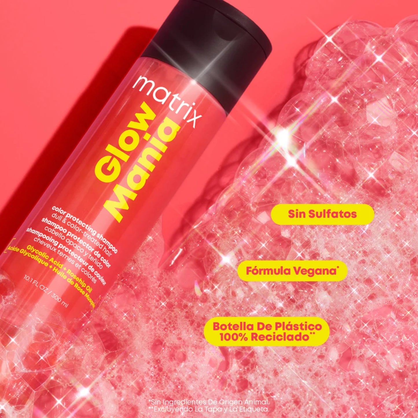 Matrix Glow Mania Shampoo Protector De Color 300 ML