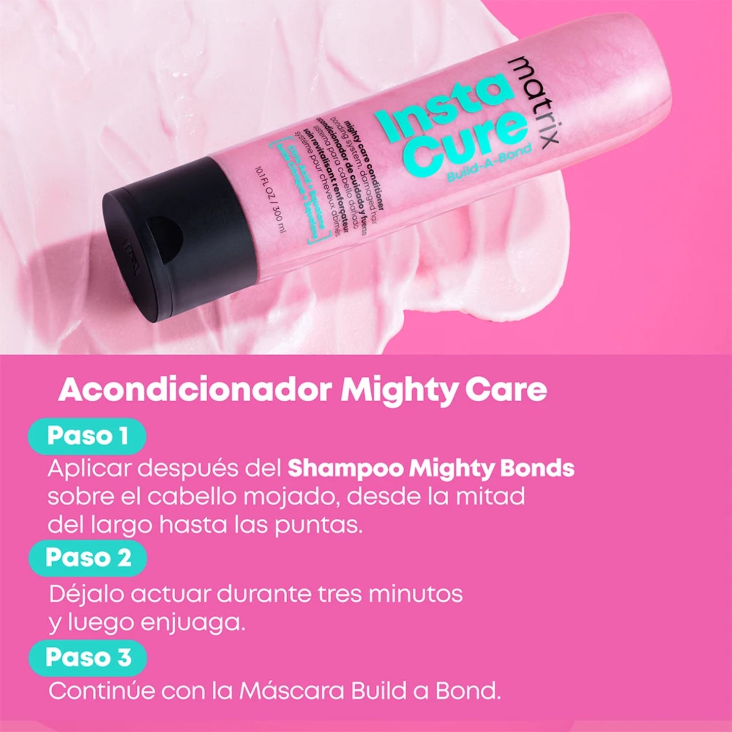 Matrix Insta Cure Build A Bond Acondicionador Cabello Dañado 300 ML