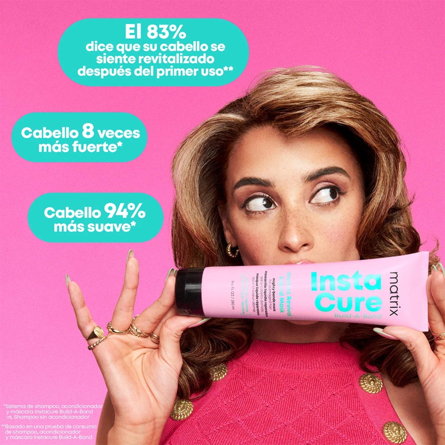 Matrix Insta Cure Build A Bond Máscara Reparadora Cabello Dañado 250 ML