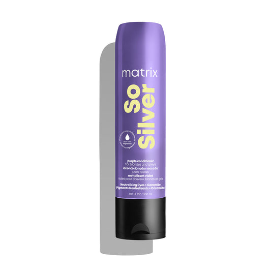 Matrix So Silver Acondicionador Matizador Violeta Cabello Rubio O Canoso 300 ML