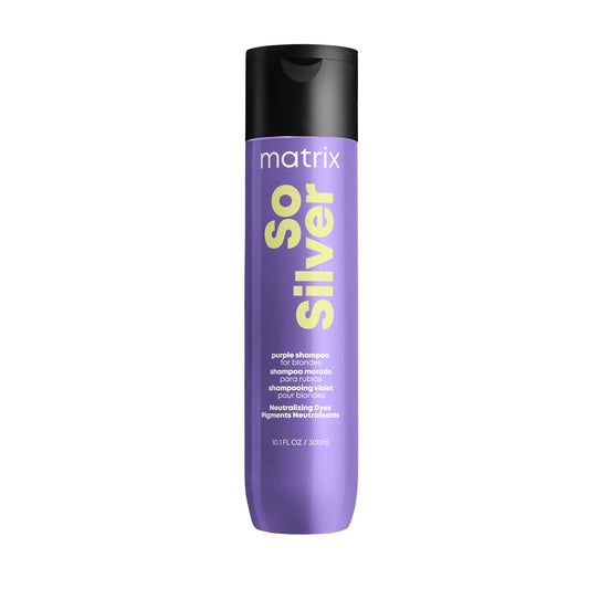 Matrix So Silver Shampoo Matizador Violeta Cabello Rubio O Canoso 300 ML