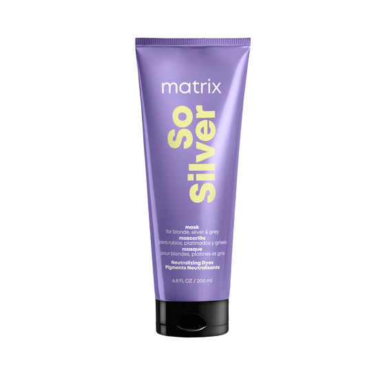 Matrix So Silver Máscara Matizadora Violeta Cabello Rubio O Canoso 200 ML